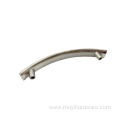 Nickel brushed cabinet drawer door handle